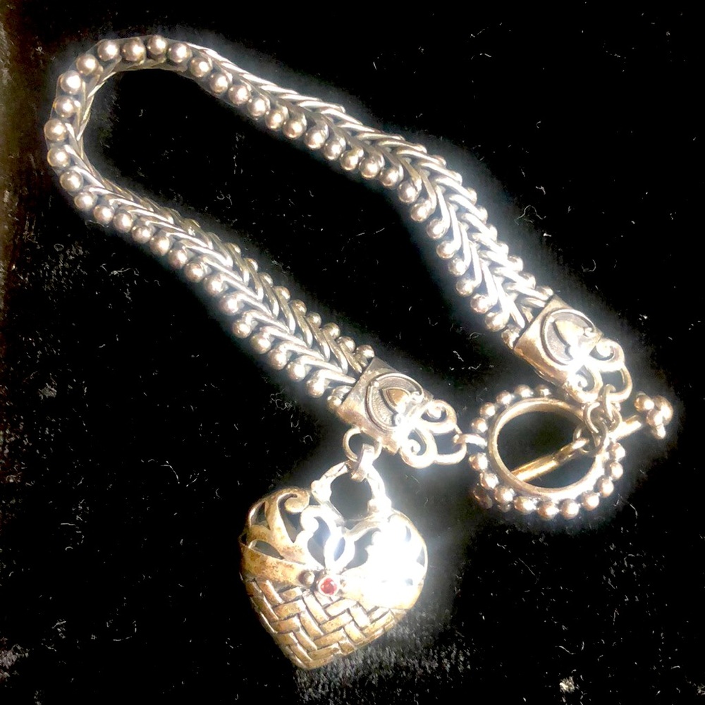 Classic Brighton heart bracelet with toggle